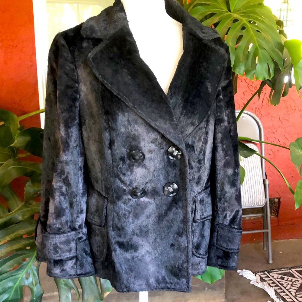 Etcetera faux fur jacket